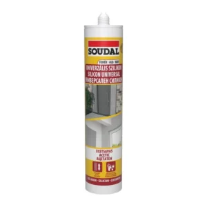 Soudal univerzális szilikon ecetsavas tömítőanyag