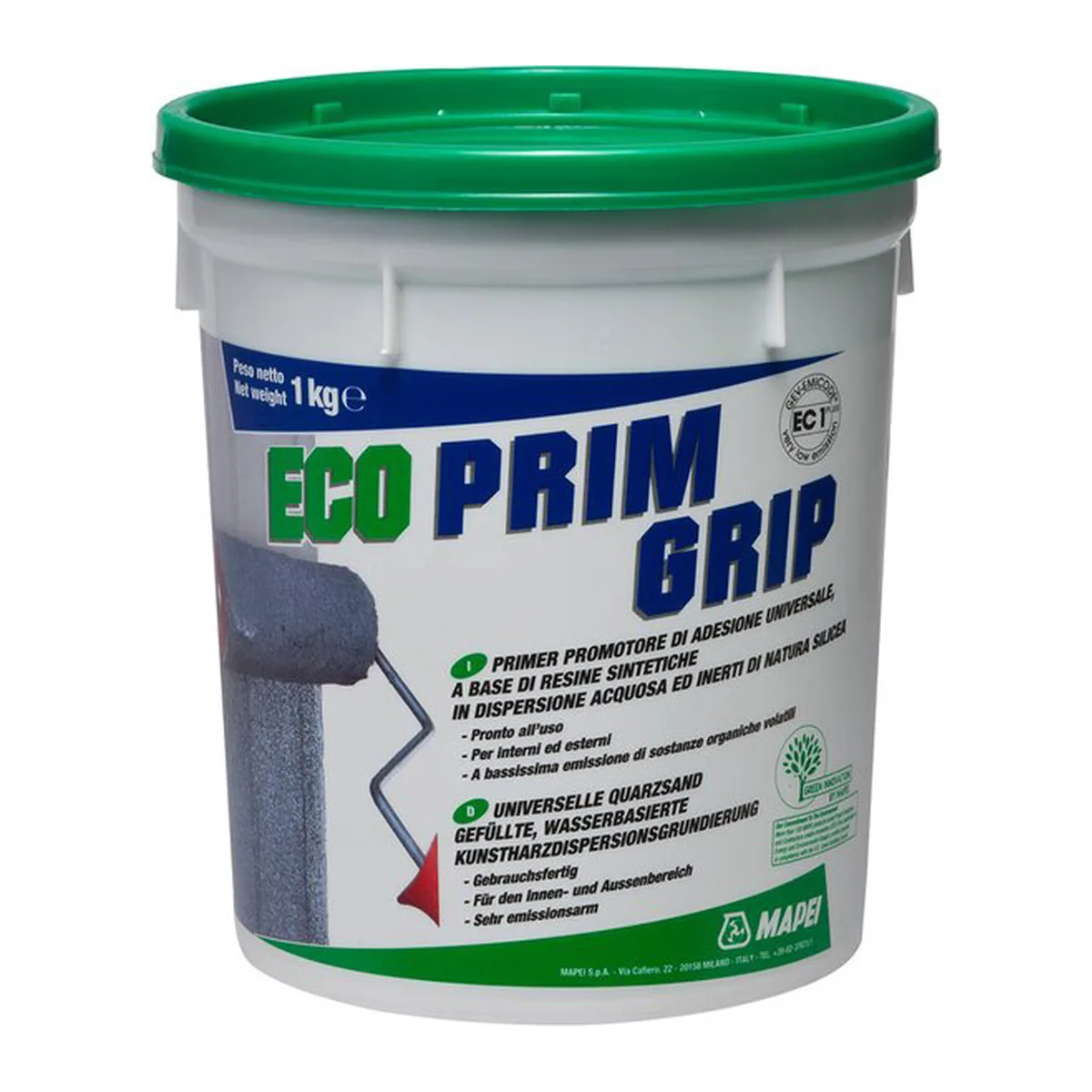 Mapei Eco Prim Grip - akrilgyanta bázisú alapozó és tapadóhíd Mapei Eco Prim Grip - akrilgyanta bázisú alapozó és tapadóhíd