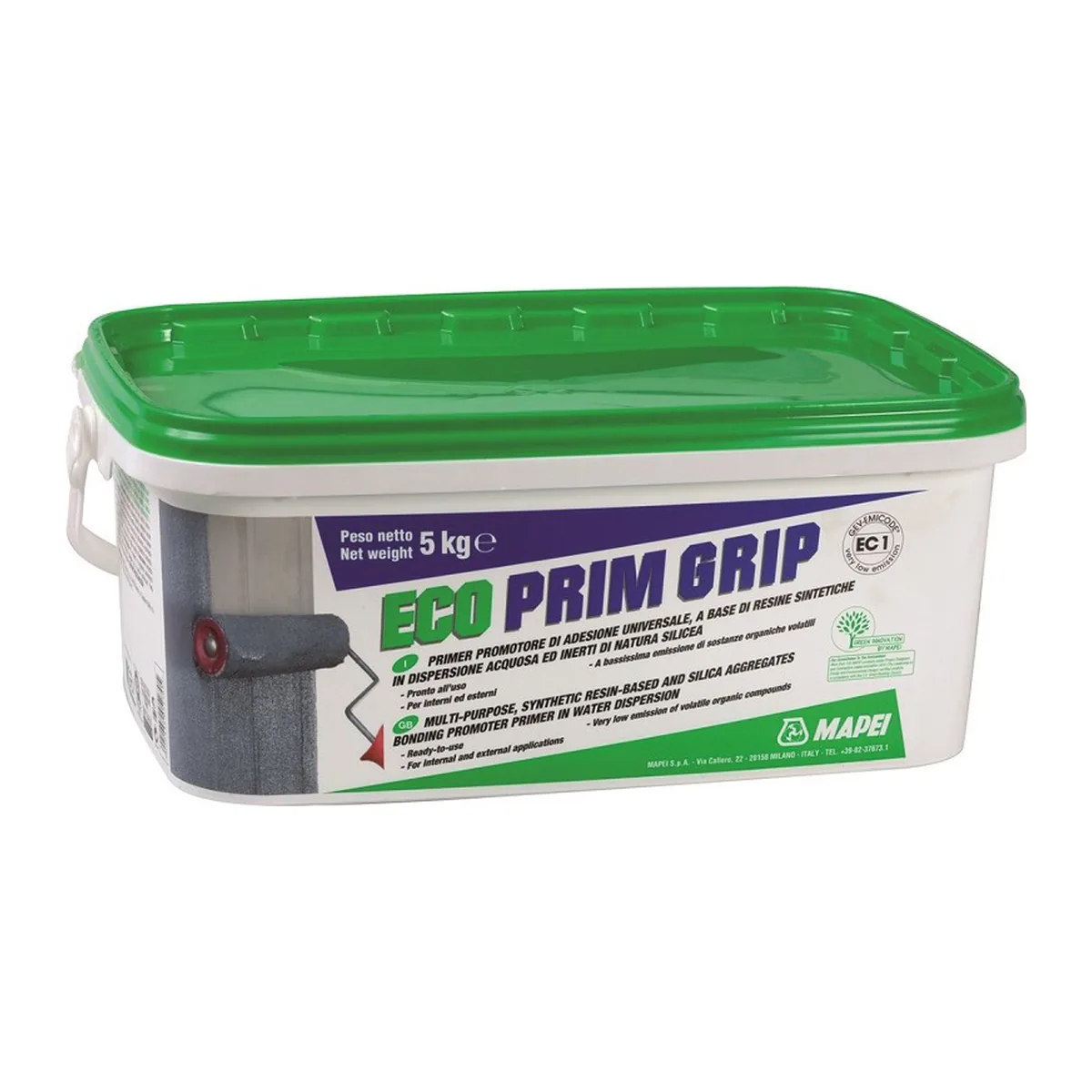 Mapei Eco Prim Grip - akrilgyanta bázisú alapozó és tapadóhíd Mapei Eco Prim Grip - akrilgyanta bázisú alapozó és tapadóhíd - Image 2