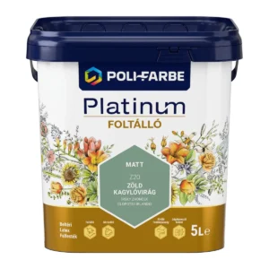 Poli-Farbe Platinum Foltálló beltéri falfesték, mosható, vízlepergető felület