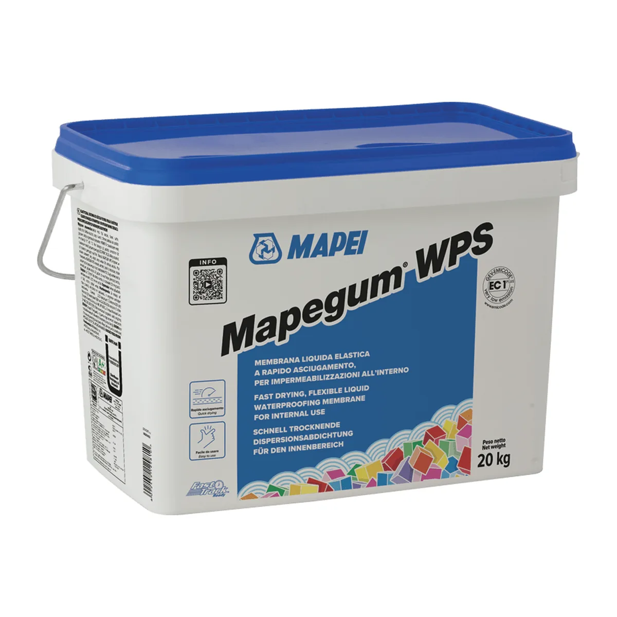 MAPEI Mapegum WPS MAPEI Mapegum WPS beltéri szigetelőanyag 5kg, 10kg és 20kg kiszerelésben.