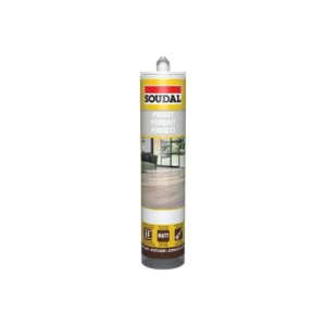 Soudal Parketta tömítő 280ml akril bázisú tömítőanyag laminált padlóhoz és parkettához
