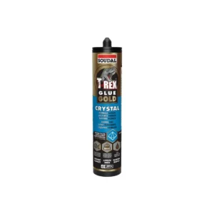 Soudal T-Rex Gold Crystal 290ml átlátszó hibrid polimer szerelő ragasztó