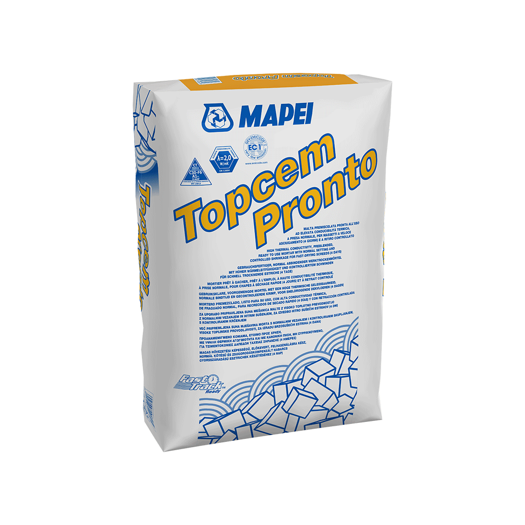 MAPEI Topcem Pronto 25kg. mapei topcem pronto 25k györskötő szárazbeton
