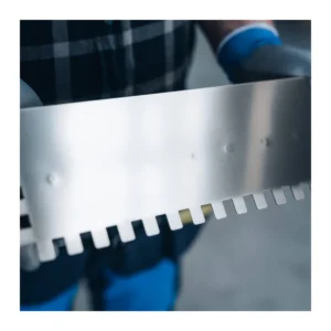 Kubala INOX fogazott glettvas íves 12*16 mm Kubala INOX fogazott glettvas íves 12*16 mm kubala inox fogazott glettvas