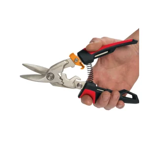Fiskars PowerGear Aviation lemezvágó olló, balos