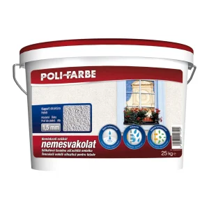 Poli-Farbe szilikát homlokzati nemesvakolat, 25 kg