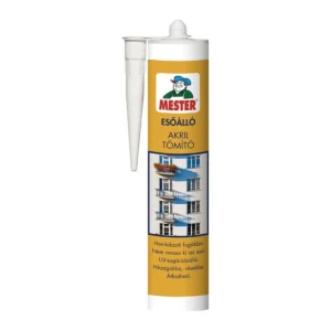 MESTER esőálló akril tömítő fehér 310 ml
