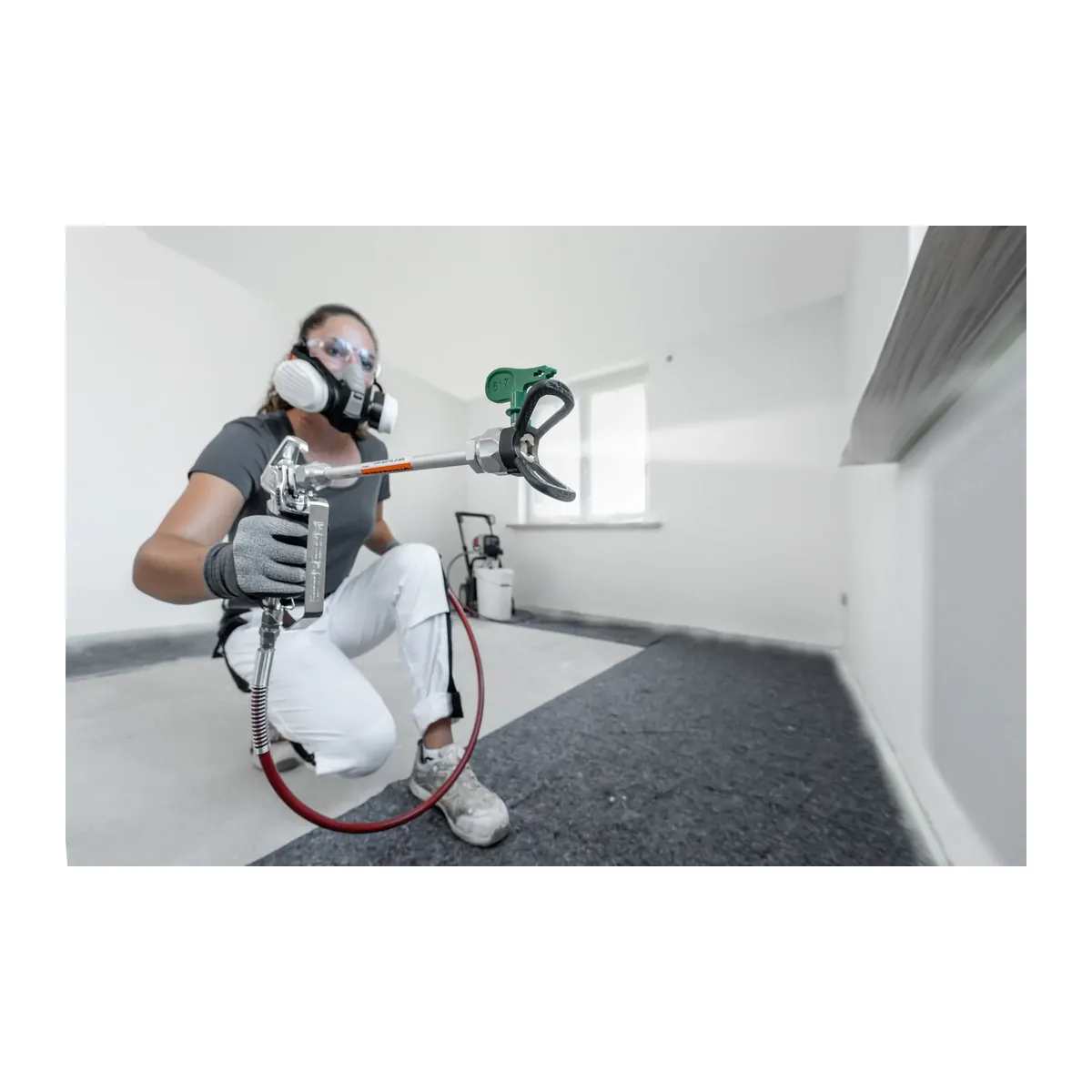 Titan Compact 190 airless festékszóró gép kocsival