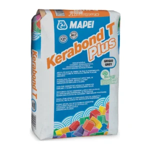 Mapei Kerabond T Plus csemperagasztó 25 kg – C2T, lecsúszásmentes