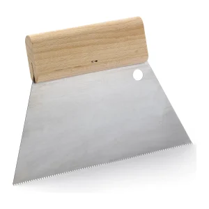 Karo 18 cm fogazott spatulya, rozsdamentes