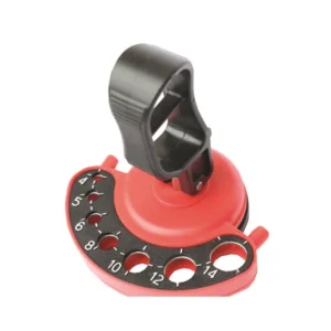 Fúrósablon csempefúráshoz, 4–14 mm, vákuumos