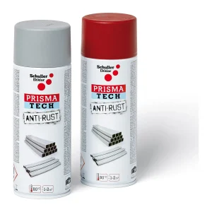 Prisma Tech Anti-Rust rozsdagátló festékspray 400 ml, szürke és vörös