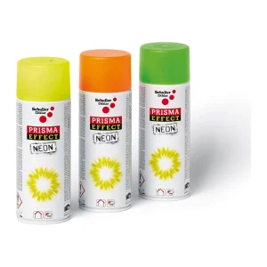 Prisma Effect Neon festékspray 400 ml, sárga, piros, zöld