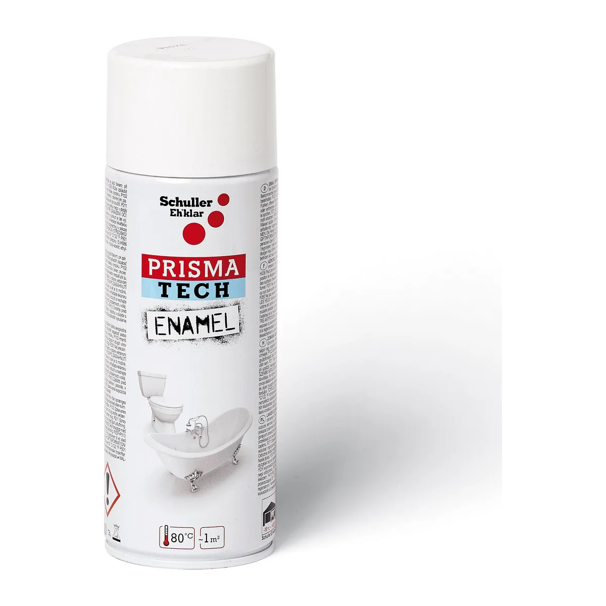 Prisma Tech Enamel fehér zománcspray 400 ml javítófestéshez