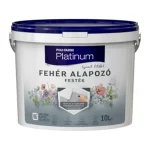 Poli-Farbe Platinum Fehér Alapozó Festék – Sötét Fal Átfestése Előtt (5, 10 L)