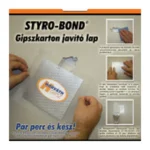 Gipszkarton javító lap – STYRO-BOND 15×15 és 20×20 cm