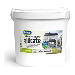 Héra Thermotek Silicate vékonyvakolat 25 kg – ásványi kapart vakolat, színezhető