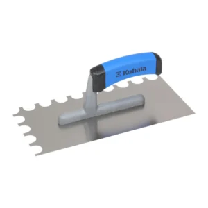 KUBALA inox félköríves körmös glettvas 130x270 mm