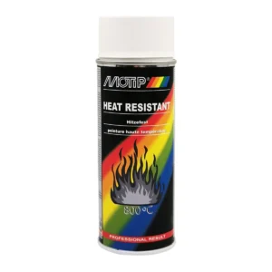 Motip hőálló spray fehér, 800 °C-ig – 400 ml
