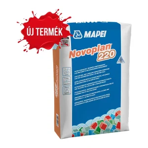 Mapei Novoplan 220 Önterülő Aljzatkiegyenlítő 2–20 mm – Gyorskötő Simítóhabarcs (25 kg)