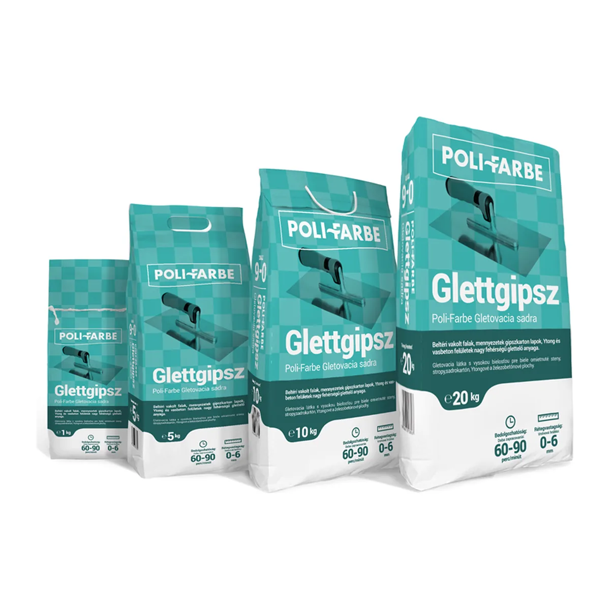 Poli-Farbe glettgipsz 0–6 mm