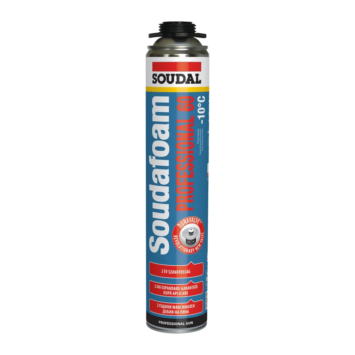 Soudafoam Professional 60 pisztolyhab 750 ml, sima és téli változat