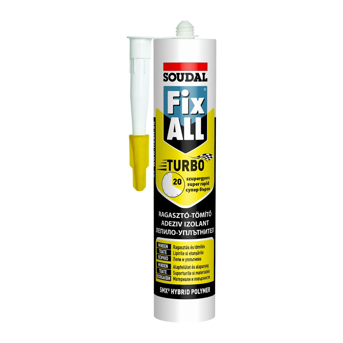 Soudal Fix ALL Turbo hibrid polimer ragasztó 290 ml