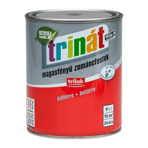 Trinát Magasfényű Zománcfesték – vízlepergető, fa- és fémfelületre, 0,25–5 l