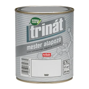 Trinát mester alapozó – matt fehér alapozó fára és fémre
