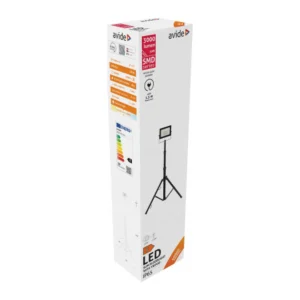 LED reflektor állvánnyal, Slim SMD 30 W, 4000 K, IP65