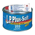 Body L.P. Plus Soft sárga poliészter gitt (spatula kitt) edzővel, 1 kg