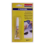 Soudal Cyanogel cianoakrilát pillanatragasztó gél