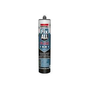 Soudal Fix ALL Flexi fehér – festhető SMX hibrid polimer tömítő-ragasztó
