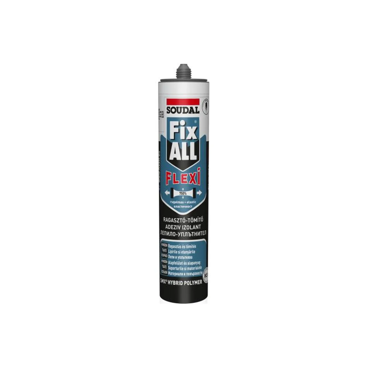Soudal Fix ALL Flexi festhető hibrid tömítő-ragasztó
