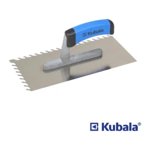 KUBALA rozsdamentes fogazott glettvas 8x8 mm, 130x270 mm