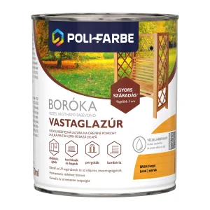 Poli-Farbe Boróka vízzel hígítható vastaglazúr