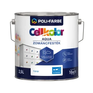 Poli-Farbe Cellkolor Aqua selyemfényű zománcfesték