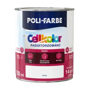 Poli-Farbe Cellkolor radiátorzománc, 80 °C-ig hőálló