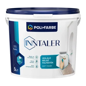 Poli-Farbe Inntaler izoláló belső falfesték 1 és 5 l – folttakaró