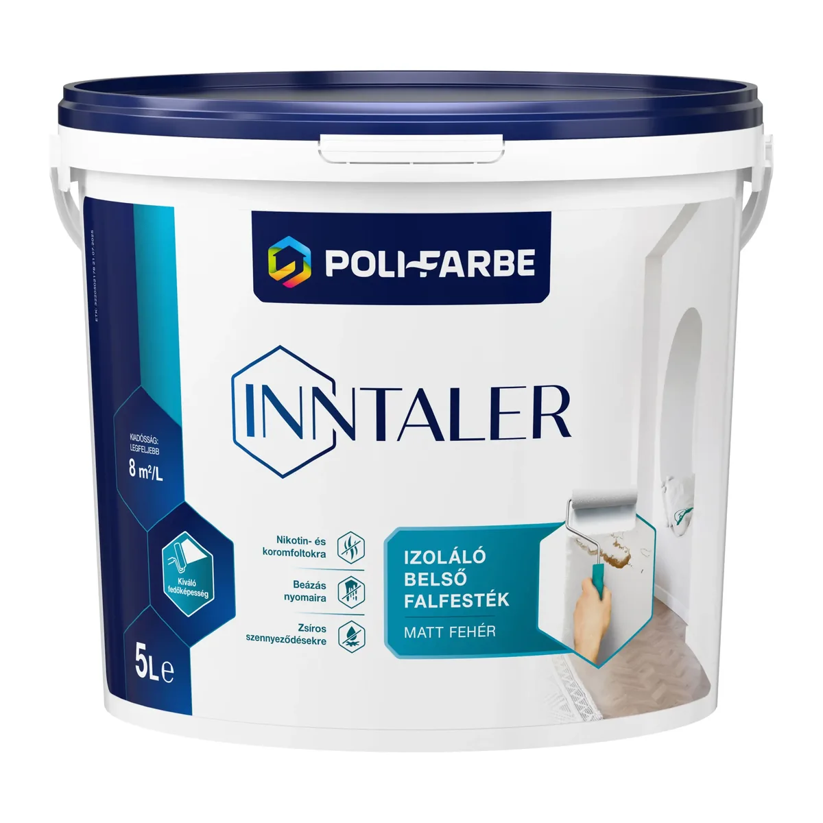 Poli-Farbe Inntaler izoláló folttakaró belső falfesték