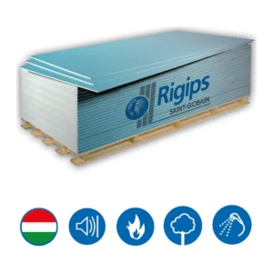 Rigips Blue Acoustic 2.0 RFI Hanggátló Gipszkarton – Impregnált, Tűzgátló Építőlemez
