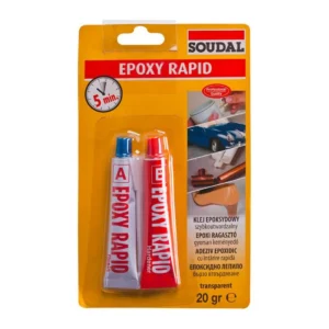 Soudal Epoxy Rapid gyorskötésű epoxi ragasztó