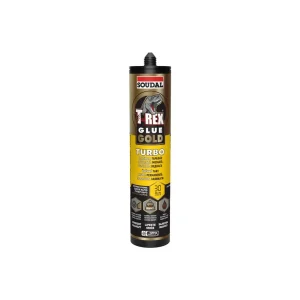 Soudal T-Rex Gold Turbo szerelőragasztó 290 ml