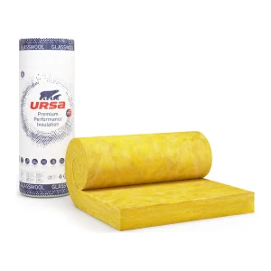 Ursa Glasswool DF39 üveggyapot tekercs – nem éghető hőszigetelés padlásra és tetőtérbe