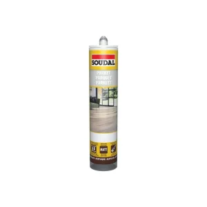 Soudal parketta tömítő 280 ml, festhető akril