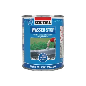 Soudal Wasser Stop vízszigetelő bevonat, 750 g és 4 kg