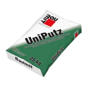 Baumit UniPutz Univerzális Mész-cement Vakolat – Kézi Alapvakolat Kül- és Beltérre (25 kg)