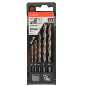 ABRABORO Diamant EVO 2 betonfúró készlet, 5 és 8 részes