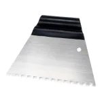 Kubala fogazott spatulya 180 mm (3–6 mm fogazás)